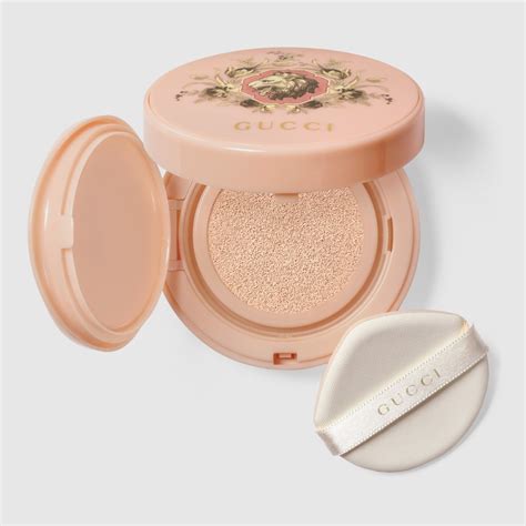 gucci 氣墊|01，限量版Cushion De Beauté SPF氣墊粉底 .